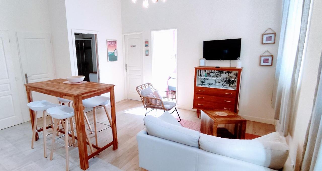 5 Spacieux, Chaleureux, Hyper Centre 300m De La Appartement Dieppe